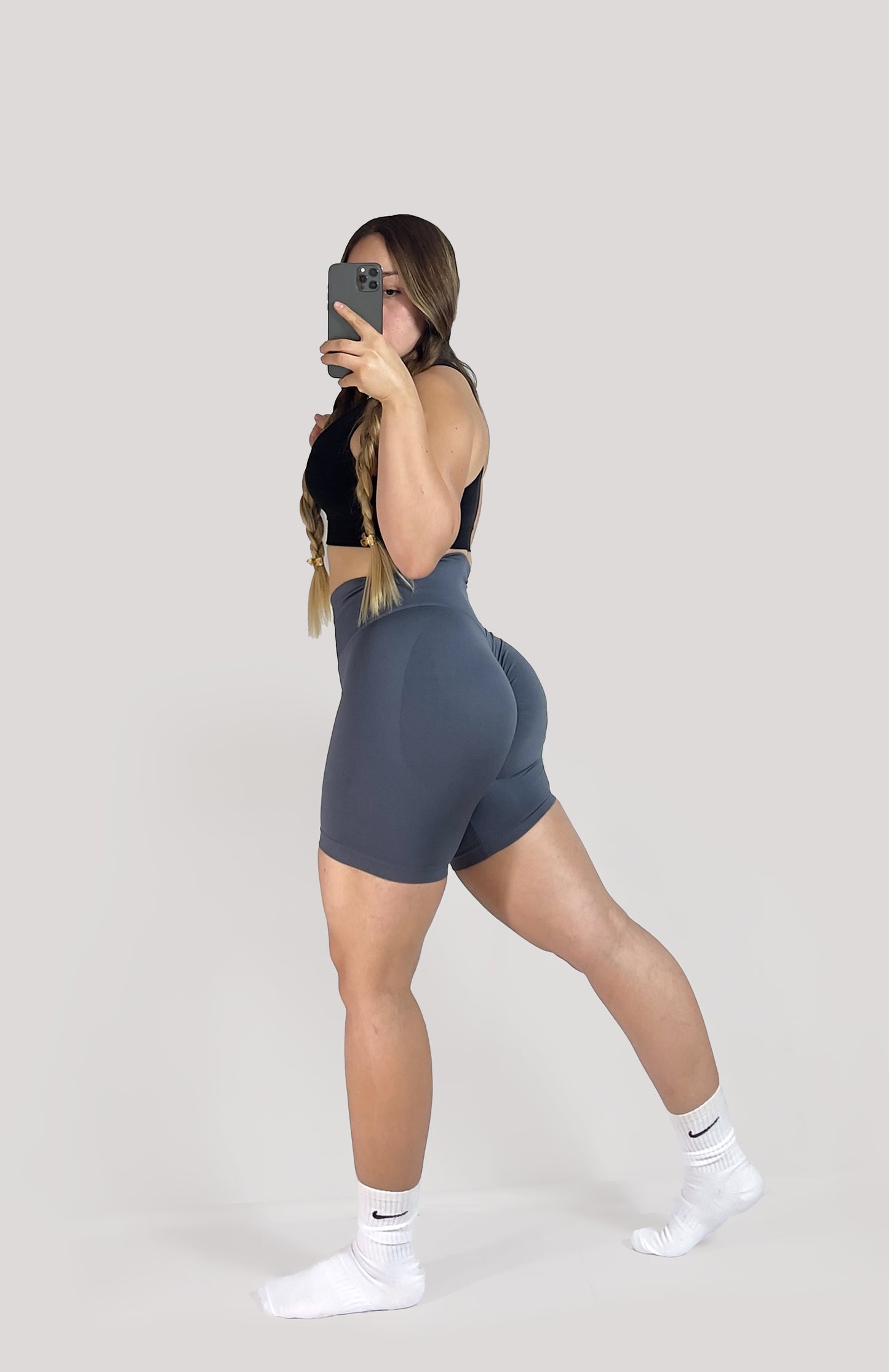 Azul Neblina Contour Short